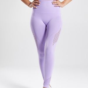 Gymshark Energy Seamless Sports Leggings in Lilac